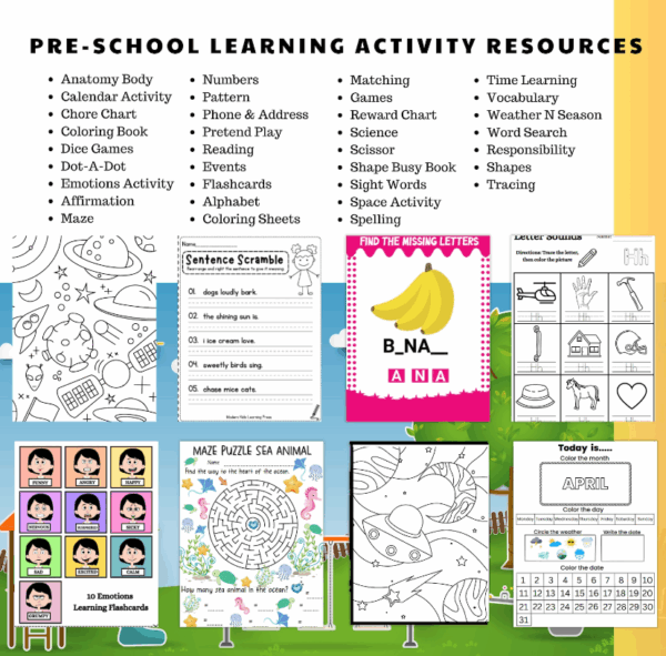 The Ultimate 36,000+ Preschool Activity Bundle – Digital Download - Image 3